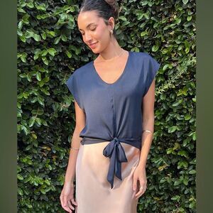 SHEBIRD the Sabrina satin bra top want tides size 3